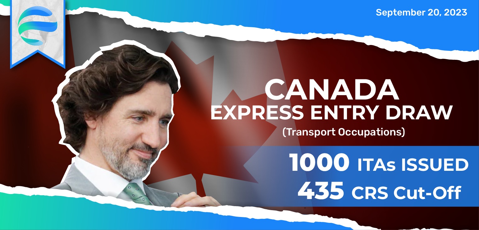  Express Entry Draw 264 Transport Sector